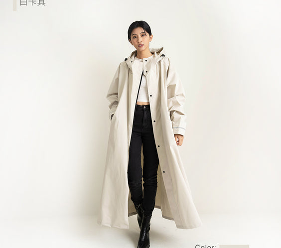 CORVIX．前開式輕量風雨衣 附收納袋