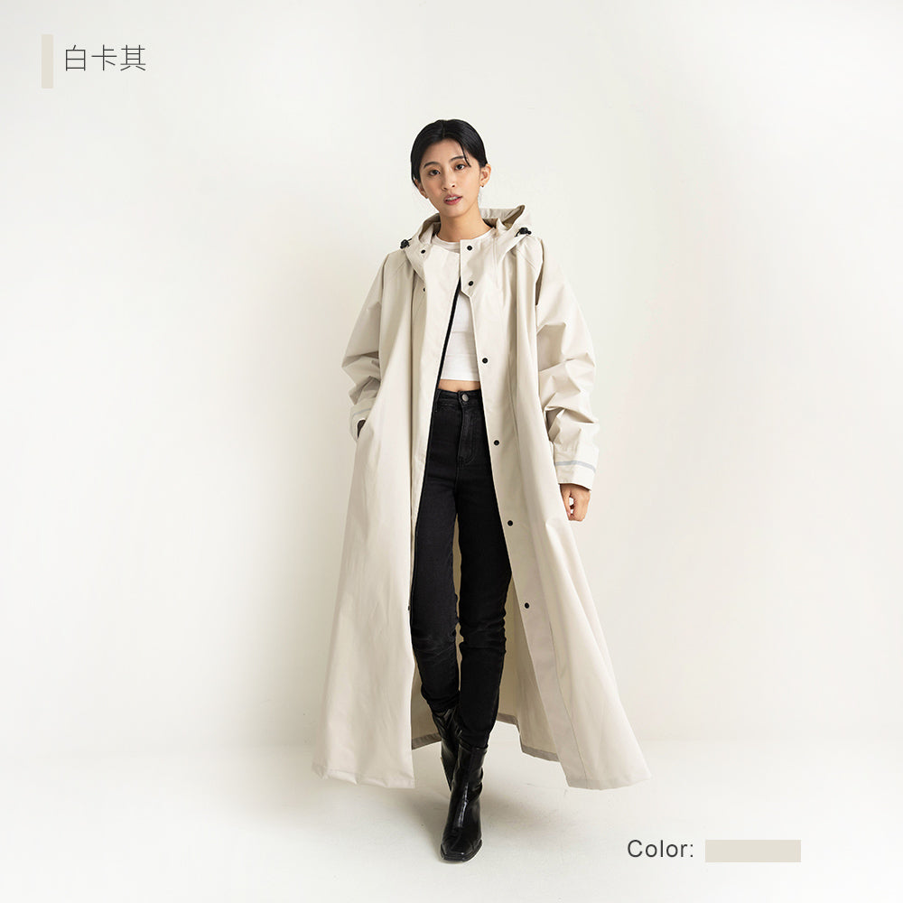 CORVIX．前開式輕量風雨衣 附收納袋