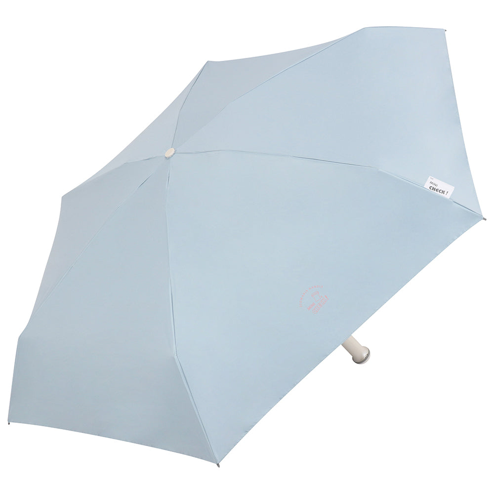 Airlight MINI CHECK｜180g 迷你五折口袋傘・隱藏式握把