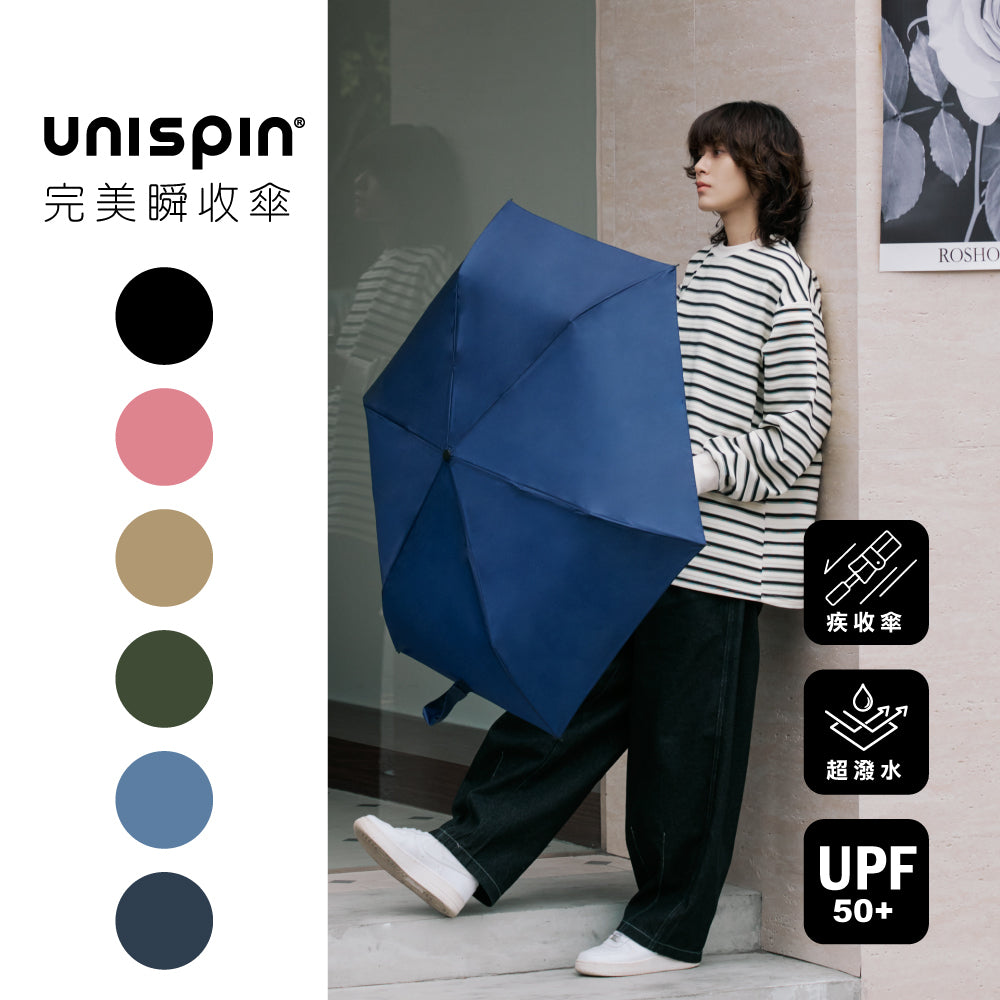 Unispin FAST FOLD．自動收傘手開折傘 270g